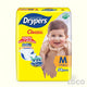 Drypers Classic Open Mega Pack - M 54 - Baby Diapers