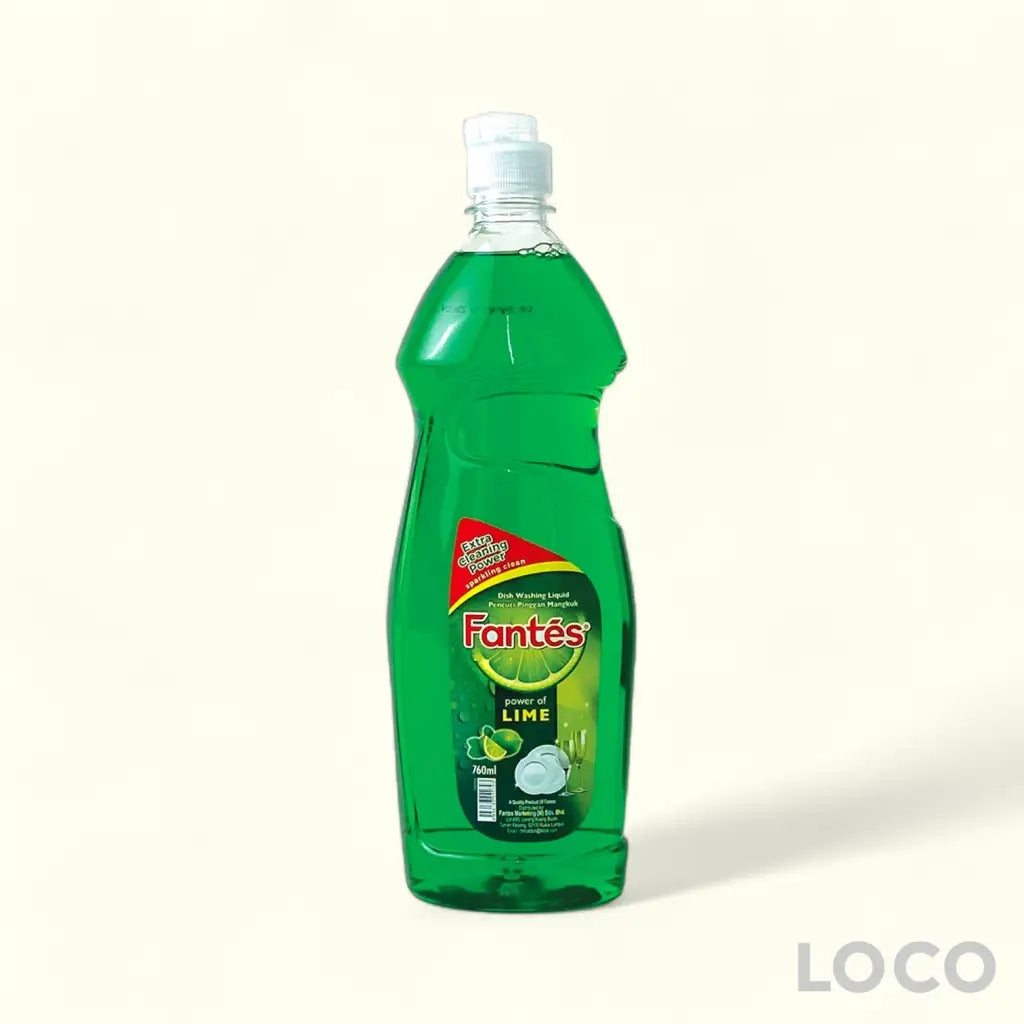Fantes Dishwash Liquid 760ml - Lime