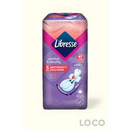 Libresse Maternity Pads - Maternity WBNightW 41cm 5s