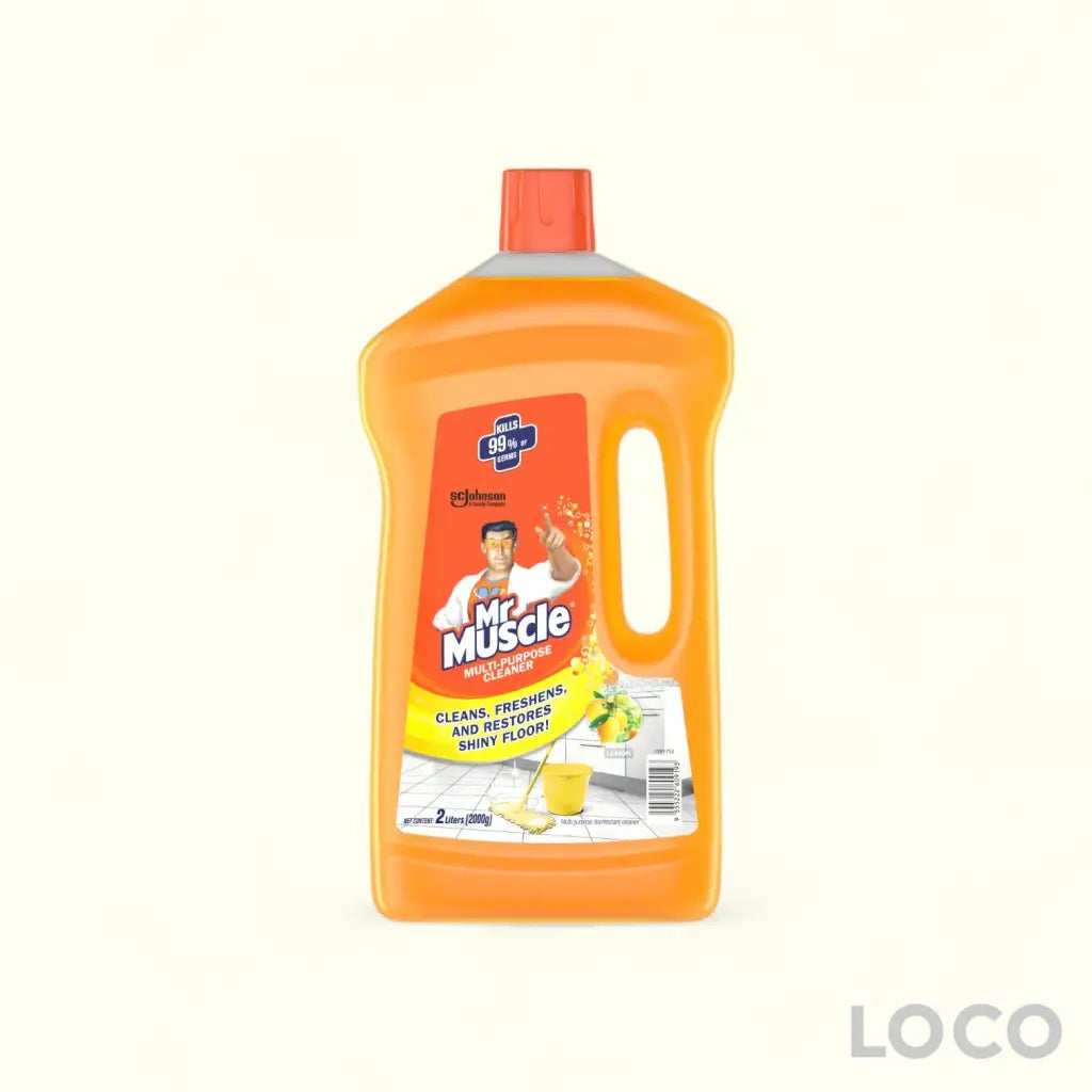 Mr Muscle Multipurpose Floor Cleaner 2L - Lemon