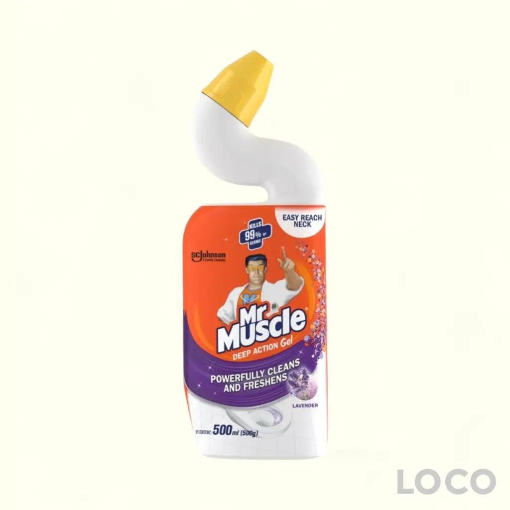Mr Muscle Toilet Bowl Cleaner 500ml - Lavender