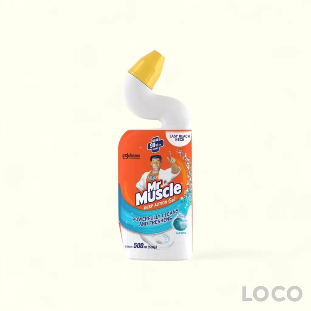 Mr Muscle Toilet Bowl Cleaner 500ml - Marine