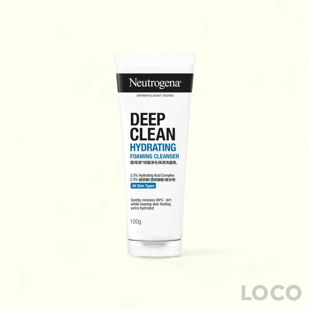Neutrogena Deep Clean Foaming Cleanser 100G - Hydrating 100g