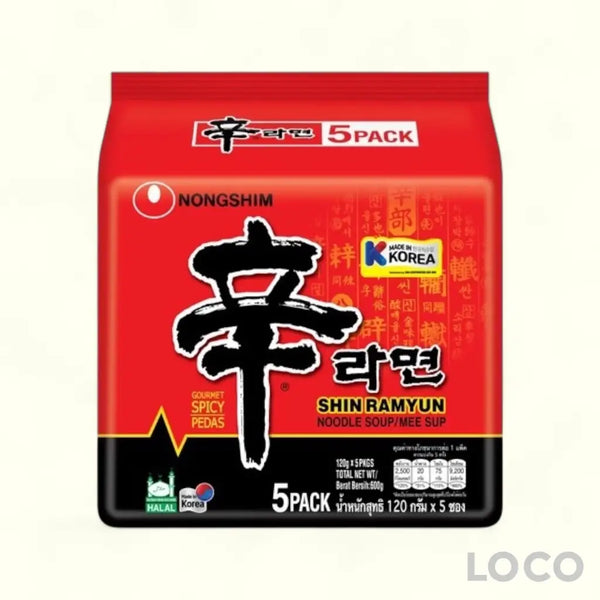 Nongshim Shin Ramyun 5X120G