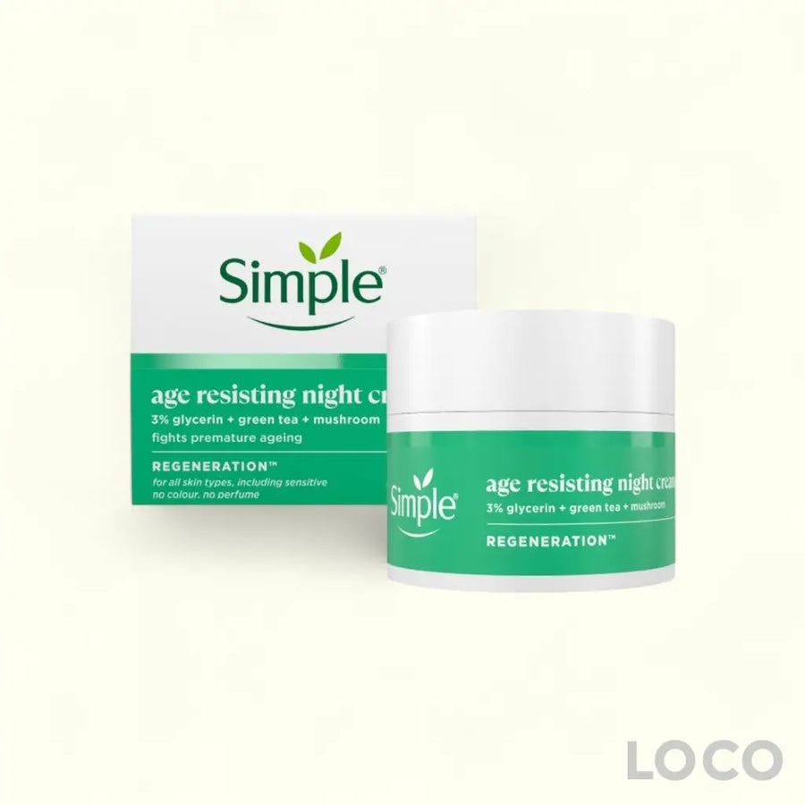 Simple Regeneration Age Resisting Night Cream 50ml