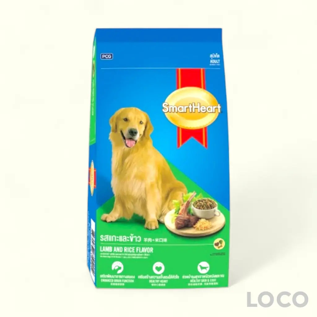 Smart Heart Adult Dog Food 3kg - Lamb & Rice 3kg