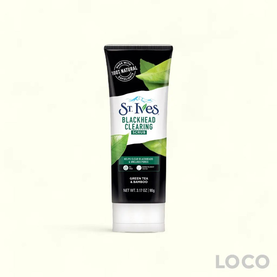 St Ives Facial Scrub 90g - Blackhead Clearing Green Tea &