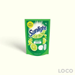 Sunlight Dishwash Liquid Pouch Lime 200ml - Dishwashing
