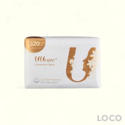 UUCare Cool Tech Antibacterial Feminine Pads Night 320mm 8S